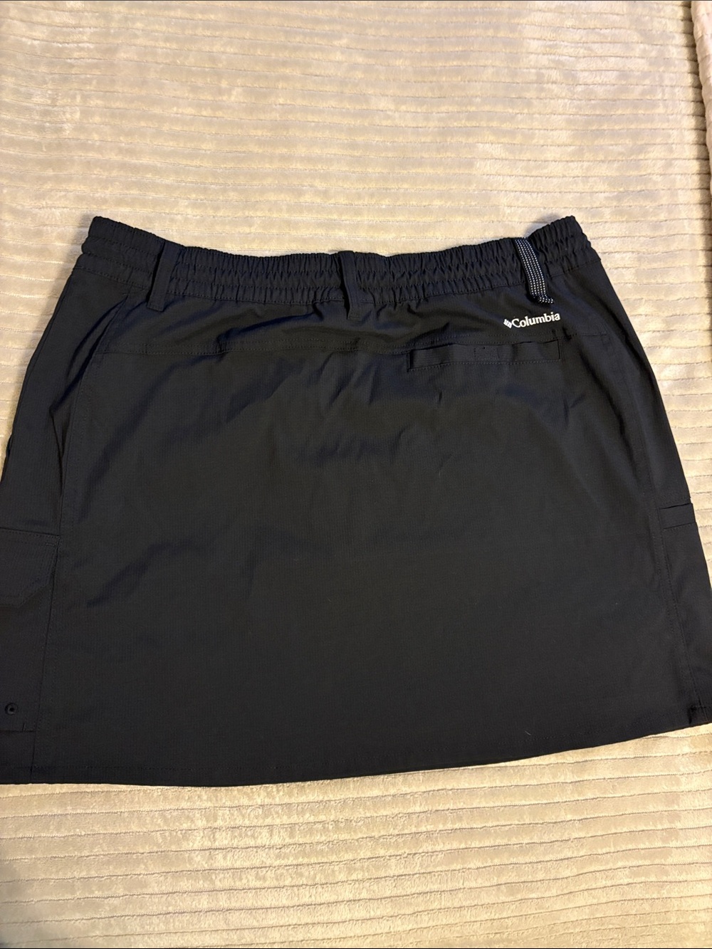 Columbia Black Active Mini Skirt with Utility Pockets